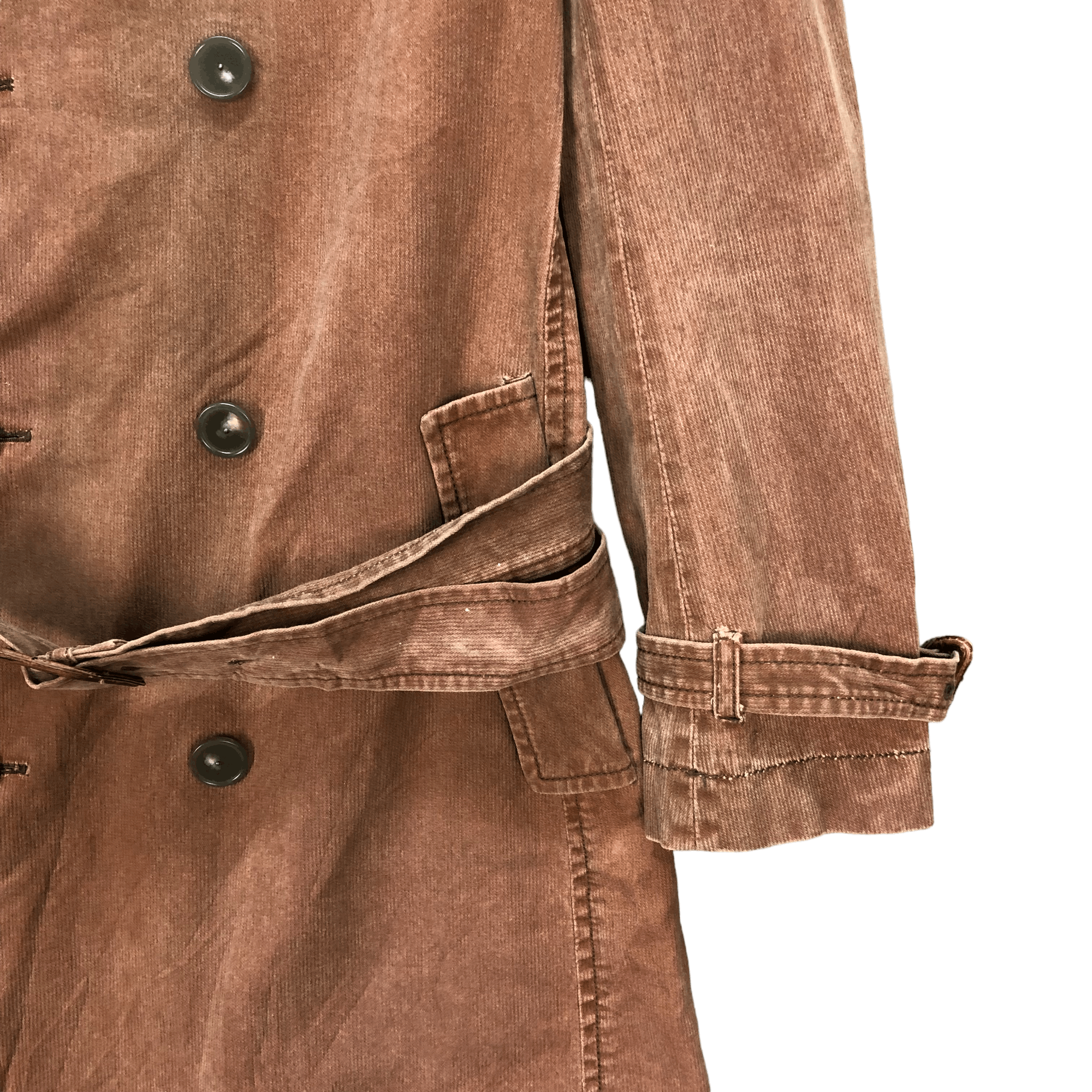 Veronique Branquinho VERONIQUE BRANQUINHO AW2007 BROWN TRENCH COAT #6261-56 Size US S / EU 44-46 / 1 - 6 Thumbnail