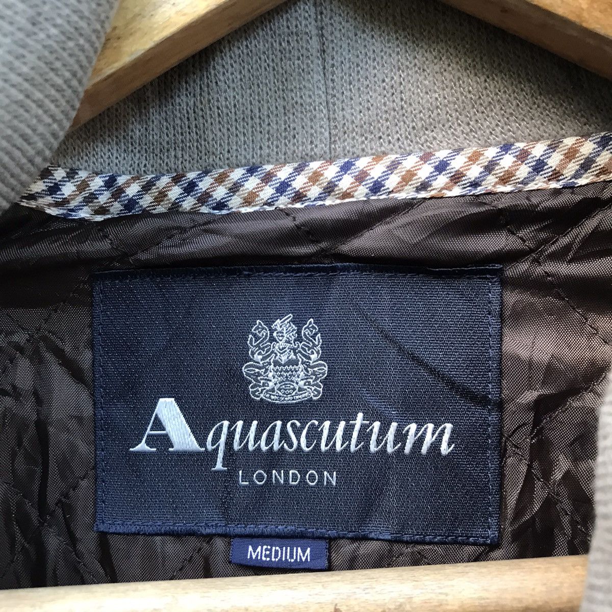 Aquascutum × Japanese Brand VINTAGE AQUASCUTUM JACKET OVERSIZED Size US M / EU 48-50 / 2 - 10 Thumbnail