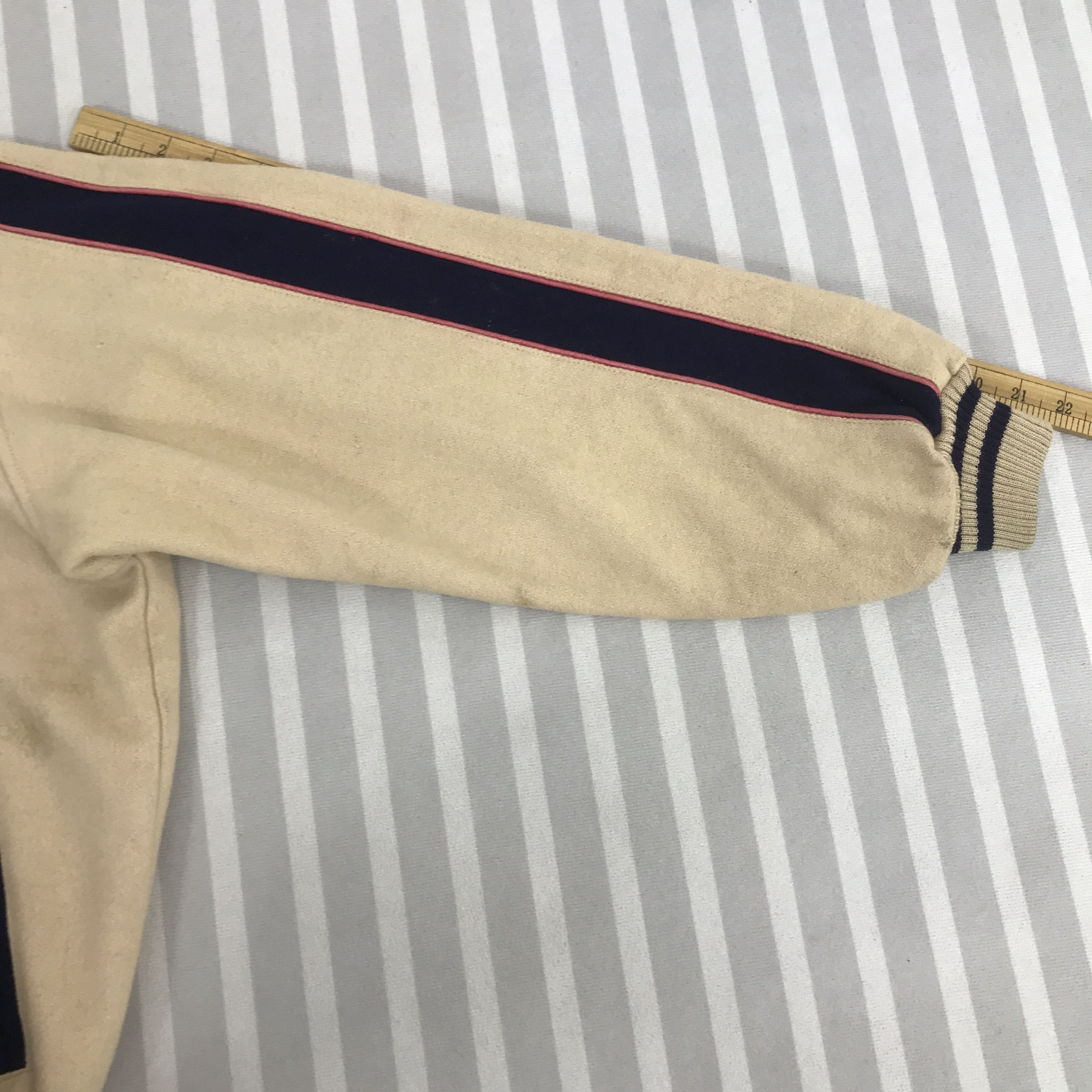 Japanese Brand × Vintage Vintage Philip Morris Wool varsity snap button Jacket Size US L / EU 52-54 / 3 - 6 Thumbnail