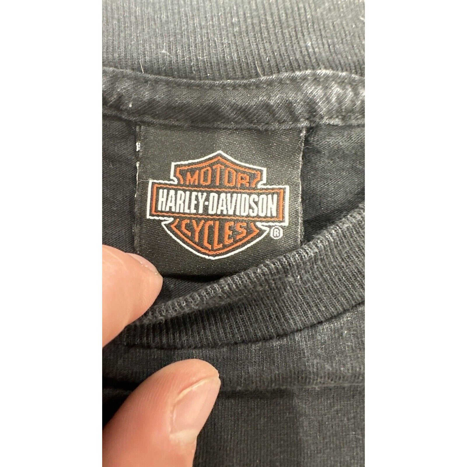 Harley Davidson Harley Davidson Naples Florida Pirate Graphic Mens Sz Medium Size US M / EU 48-50 / 2 - 6 Thumbnail