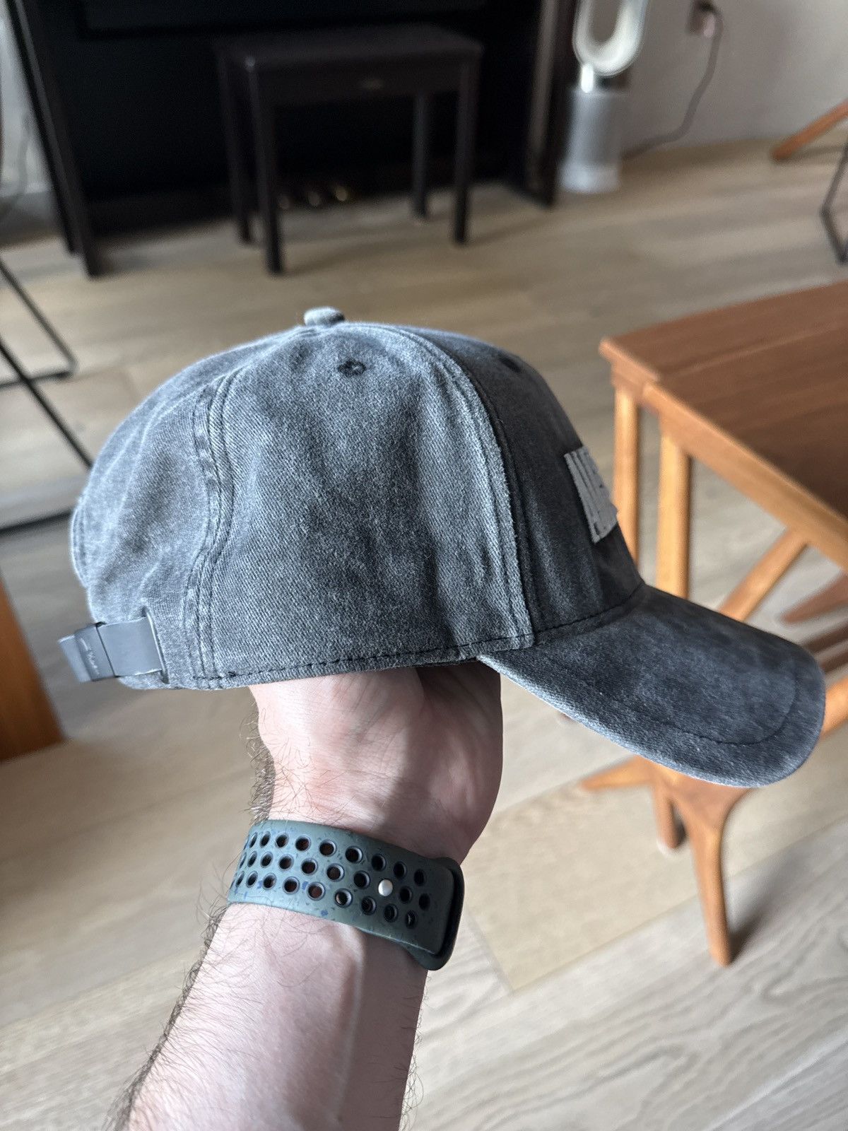 Allsaints AllSaints Cap - Washed Charcoal Grey - Excellent Condition Size ONE SIZE - 3 Thumbnail