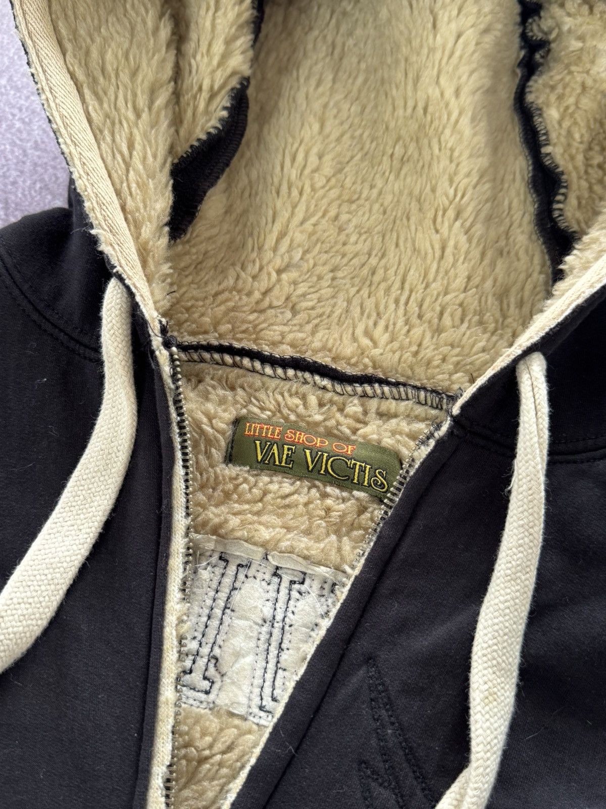 If Six Was Nine Y2K Vintage 00s Distressed Faux Fur Hoodie Size US M / EU 48-50 / 2 - 9 Thumbnail
