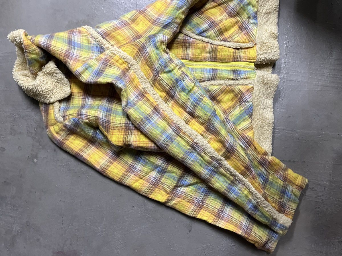 Hysteric Glamour Hysteric Style Plaid Shearling Jacket Size US S / EU 44-46 / 1 - 8 Thumbnail