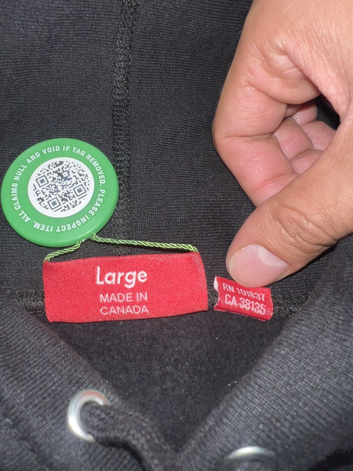 Supreme Supreme Swarovski Box Logo Hoodie Size US L / EU 52-54 / 3 - 6 Thumbnail