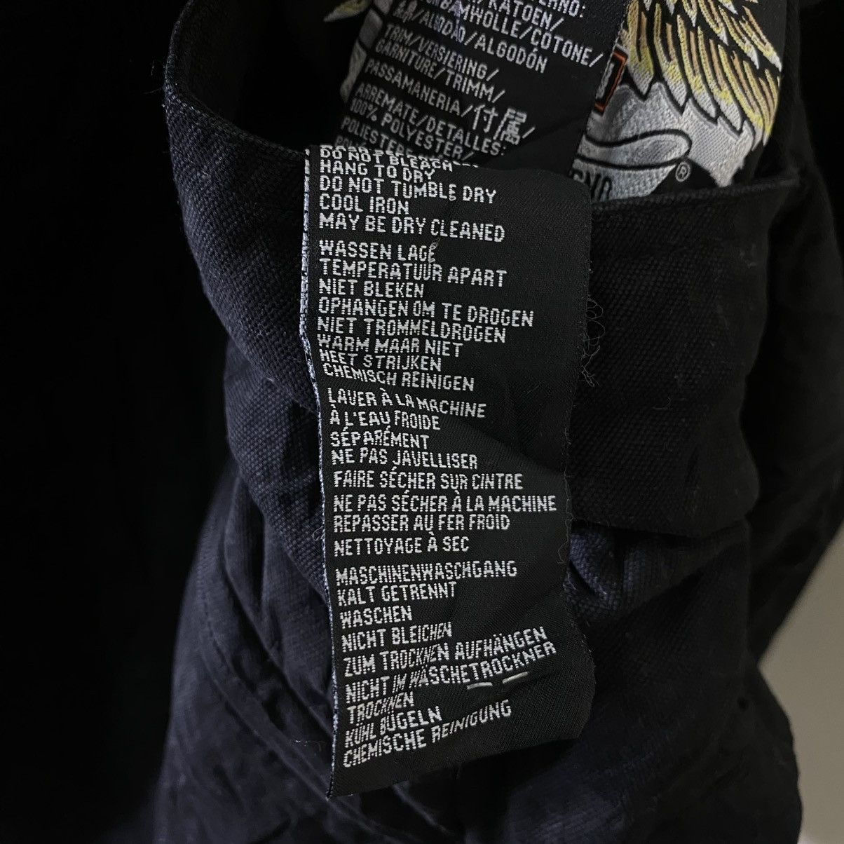 Harley Davidson Vintage Y2K Harley Davidson Reversible Hooded Jacket Size US XL / EU 56 / 4 - 10 Thumbnail