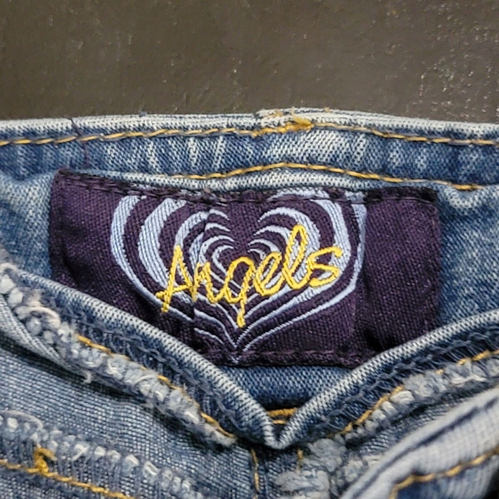 Vintage Vintage Y2K Angels Flare seamless low rise light wash Jeans Size 28" / US 6 / IT 42 - 8 Thumbnail