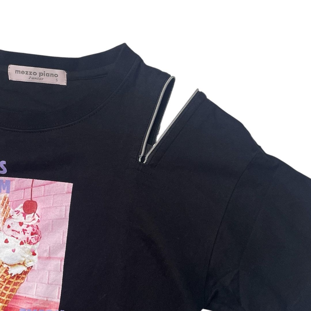 Other Vintage Mezzo Piano Cherry Ice Cream Graphic Tee Size M / US 6-8 / IT 42-44 - 5 Thumbnail