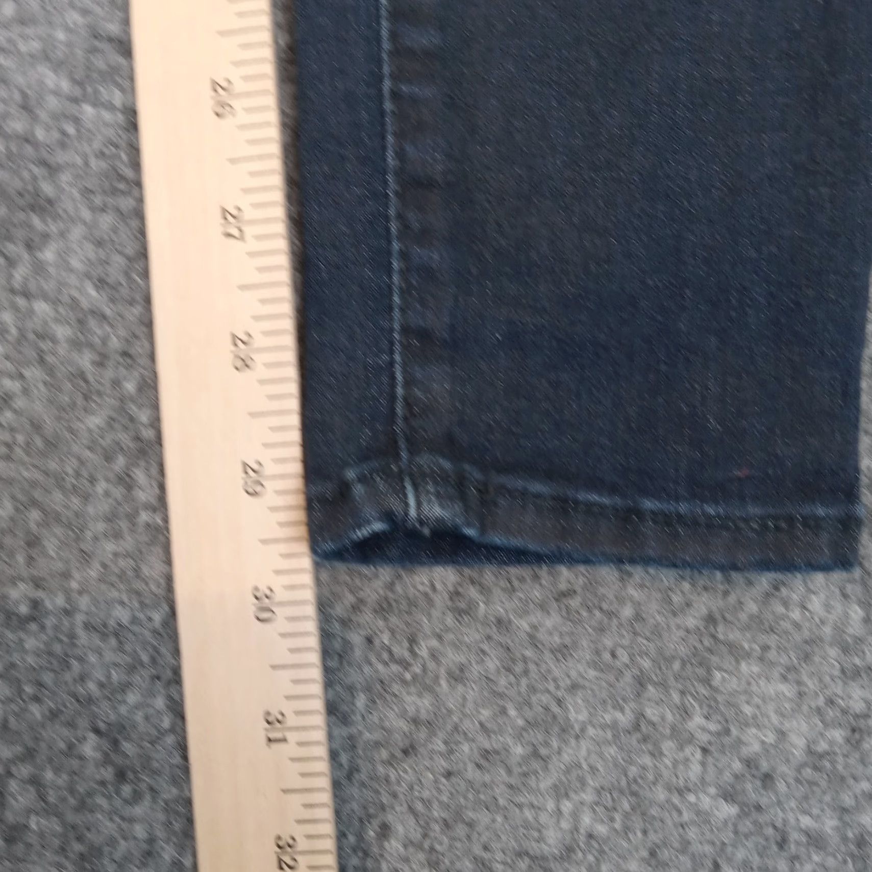 Vintage KUT from the Kloth Jeans Womens Blue Denim Skinny Leg Stretch Low Rise Size 6 Size 28" / US 6 / IT 42 - 3 Thumbnail