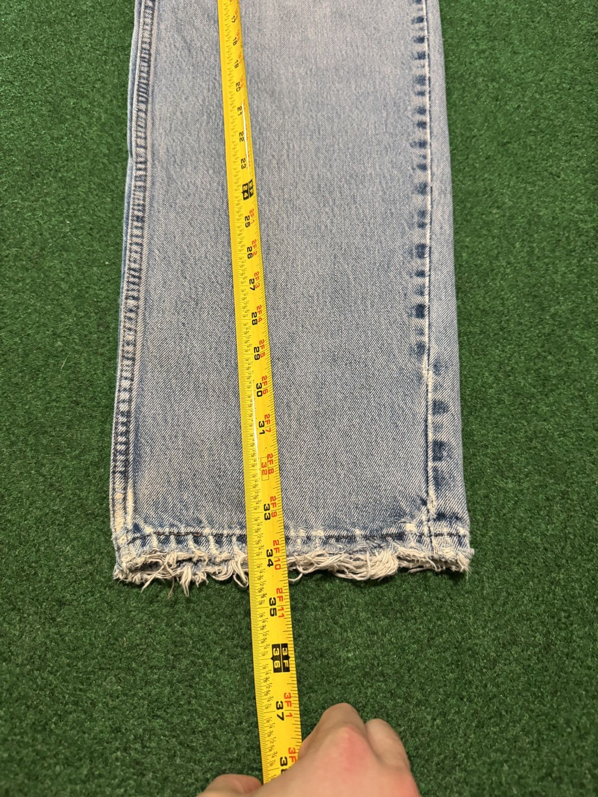 Levi's Vintage Clothing Vintage 90s Silvertab Levi’s Loose Distressed 32x34 Jeans Size US 32 / EU 48 - 6 Thumbnail