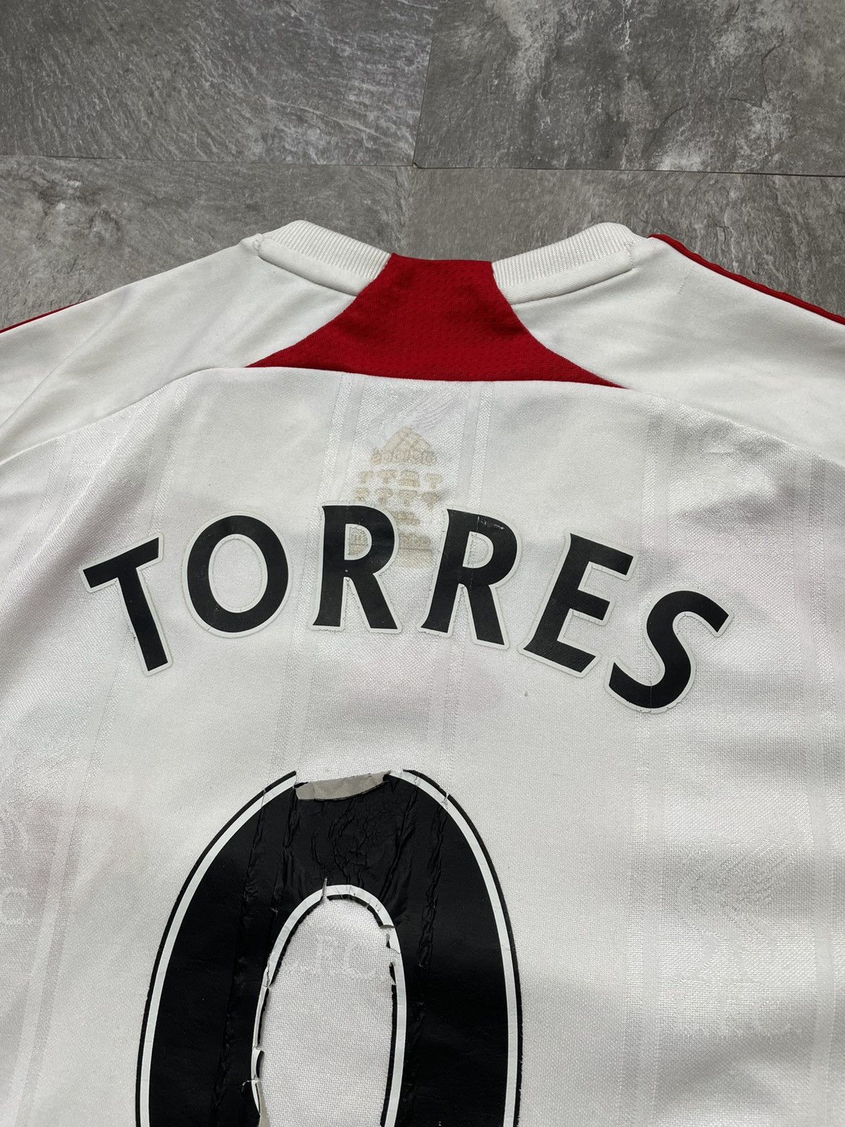 Adidas Adidas Liverpool Shirt 2007/08 #9 Torres Soccer Jersey Rare Size US S / EU 44-46 / 1 - 13 Thumbnail