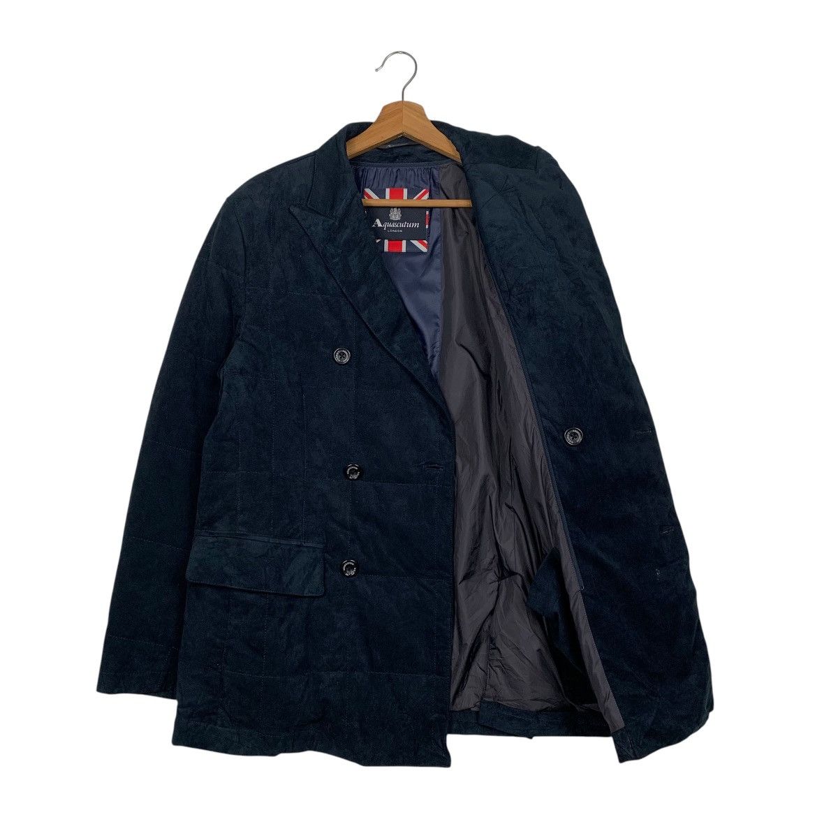 Aquascutum Aquascutum Double Breasted Wool Coat Size US L / EU 52-54 / 3 - 9 Thumbnail