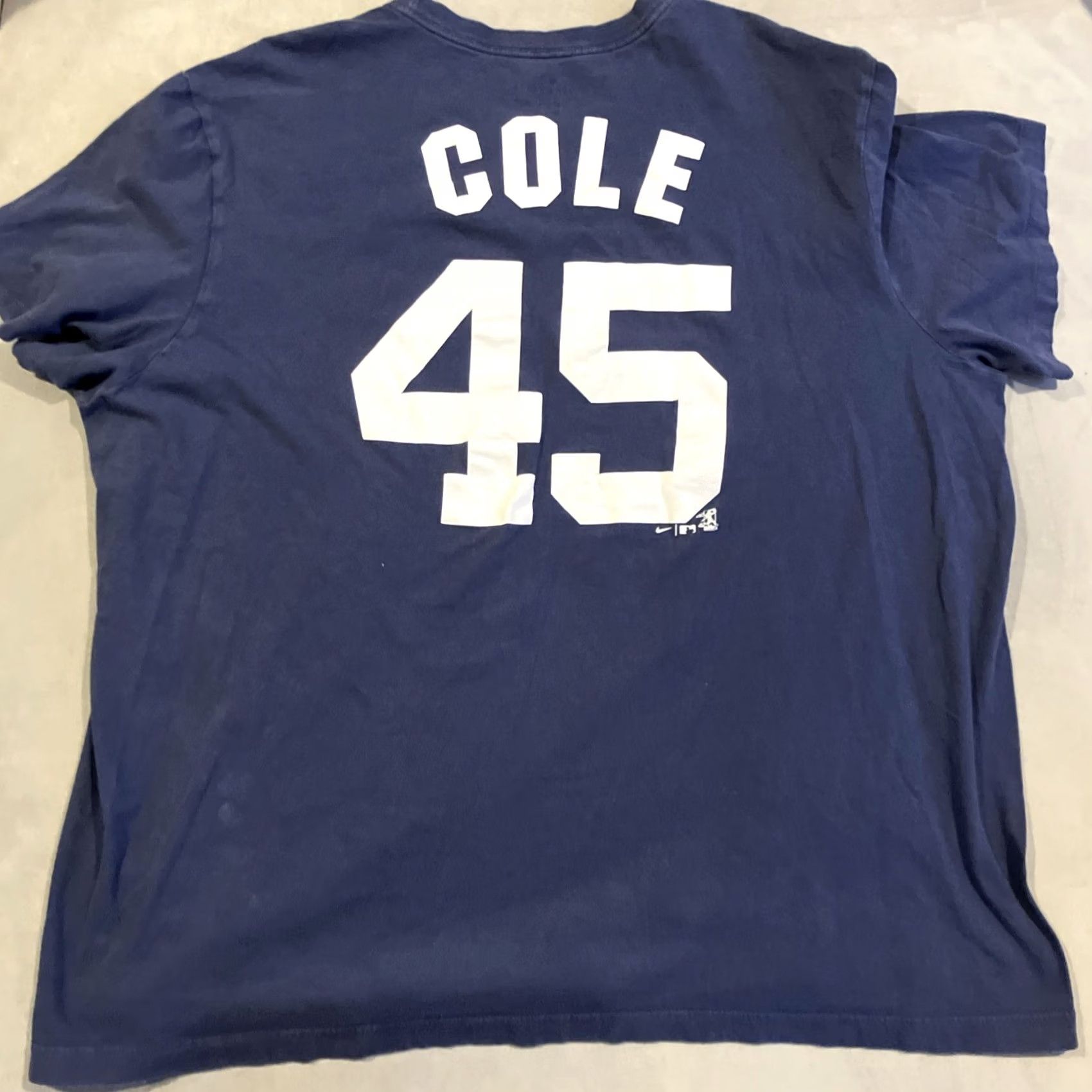 Nike Nike New York Yankees Gerrit Cole #45 Jersey T Shirt Men's XXL Size US XXL / EU 58 / 5 - 4 Thumbnail