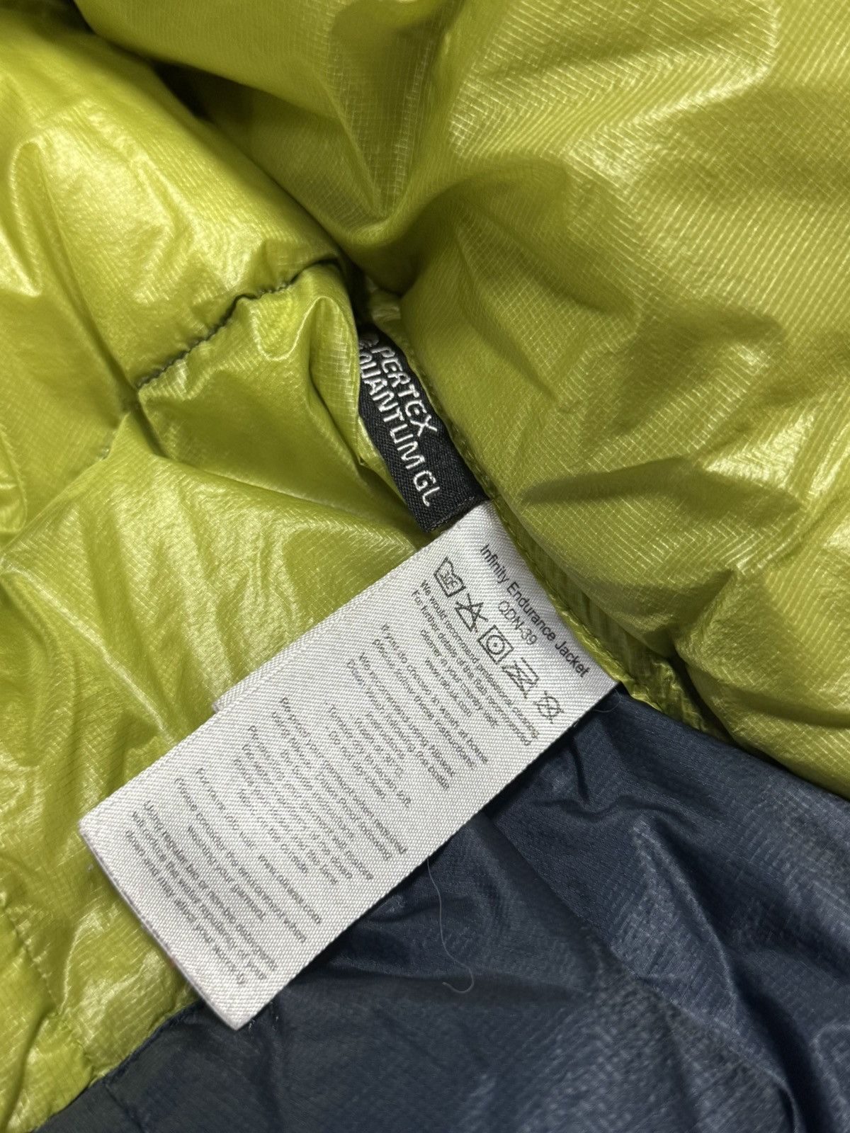 Rab Rab infinity endurance puffer down jacket pertex zip Size US XL / EU 56 / 4 - 7 Thumbnail
