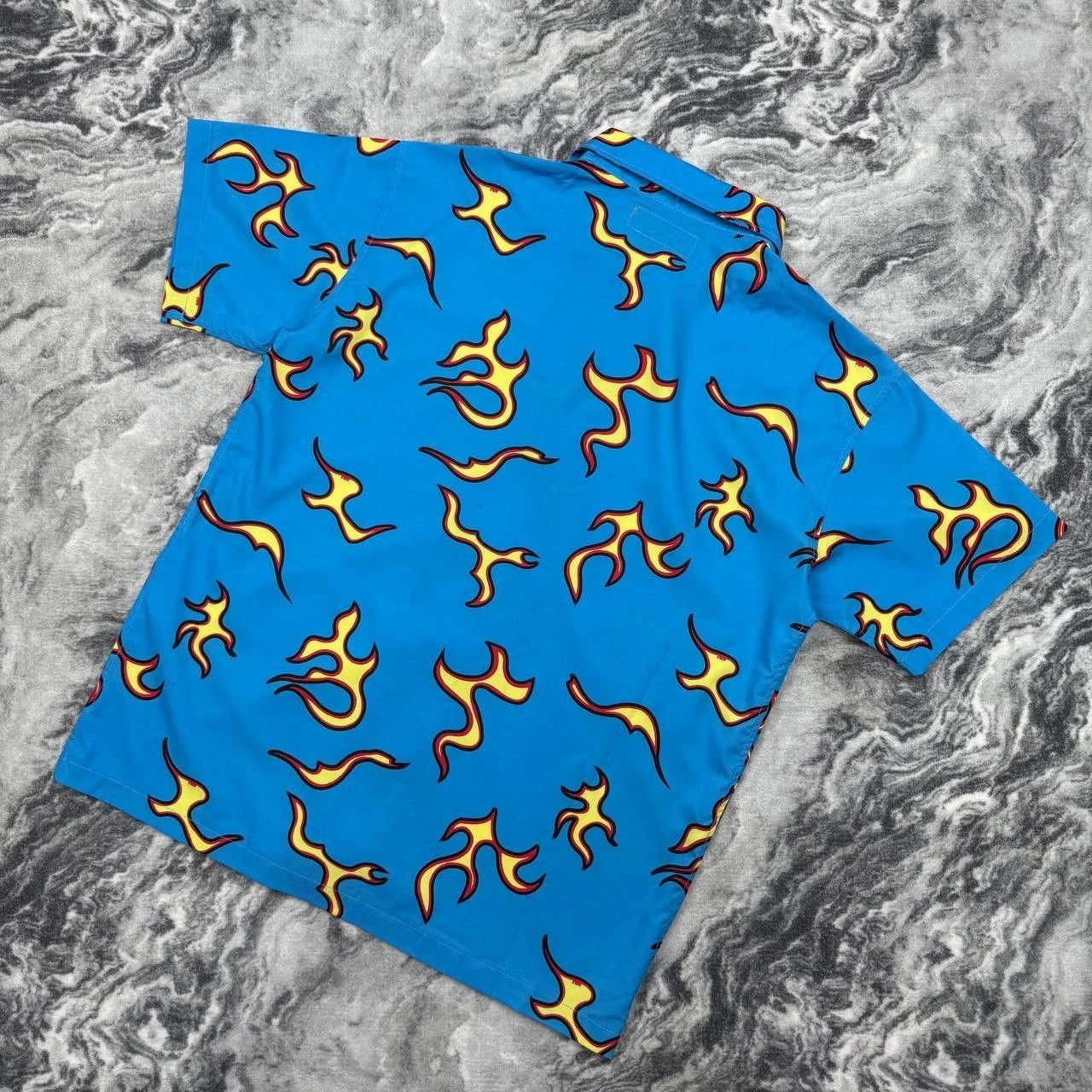 Golf Wang GOLF Wang Shirt Flognaw Motors Flames Buttons Size US M / EU 48-50 / 2 - 7 Thumbnail