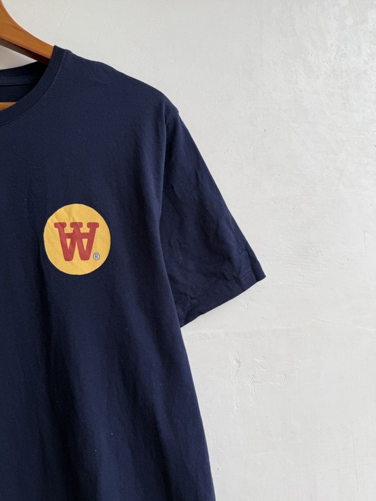 Wood Wood Wood Wood Double A Navy men’s tshirt size XL Size US XL / EU 56 / 4 - 4 Thumbnail