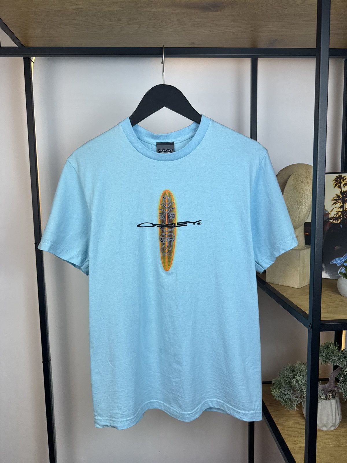 Oakley × Vintage Vintage Oakley T-Shirt 2000s Big Logo Japan Outdoor Y2K Size US L / EU 52-54 / 3 - 1 Thumbnail