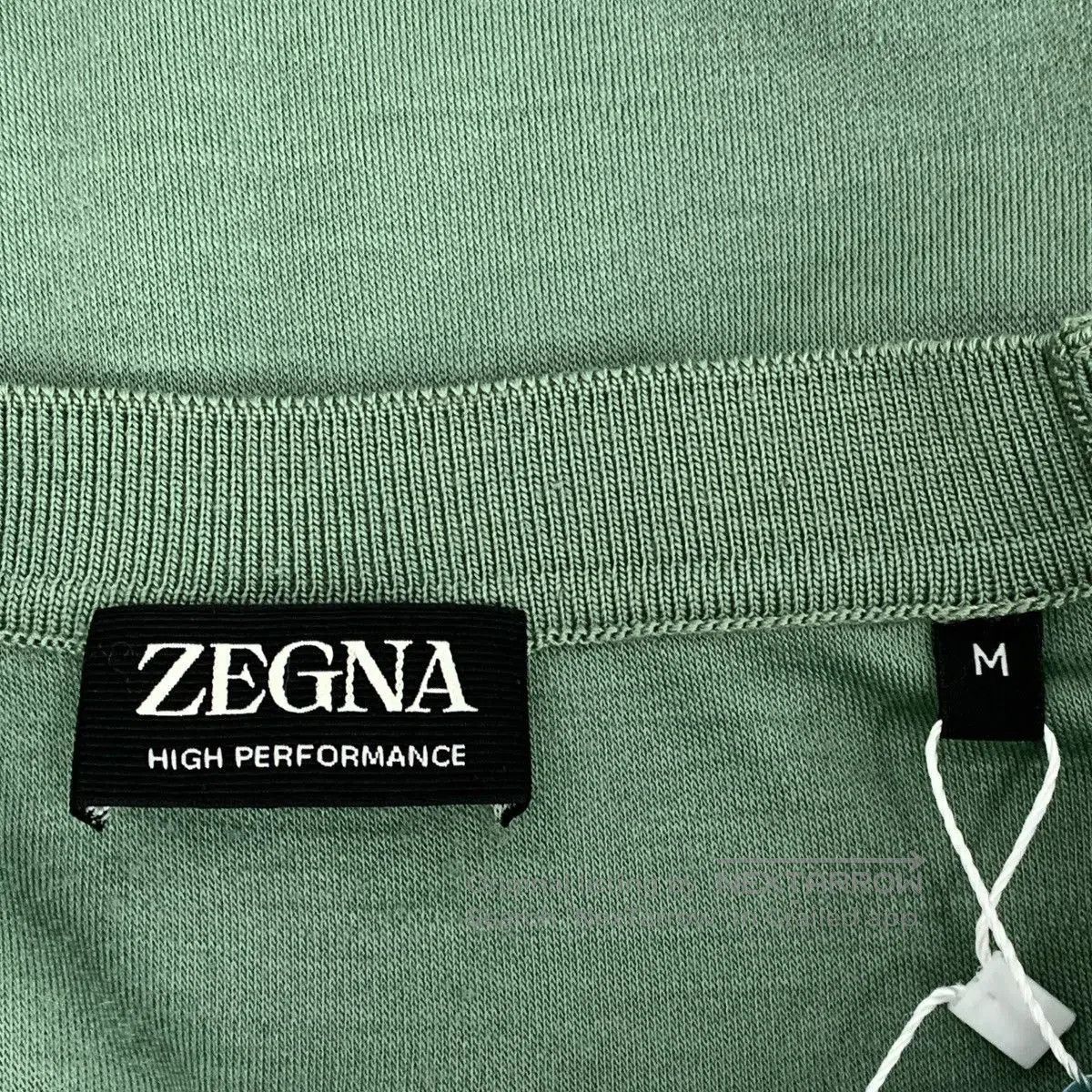 Z Zegna Green Short Sleeve Crewneck Shirt. Size US M / EU 48-50 / 2 - 5 Thumbnail