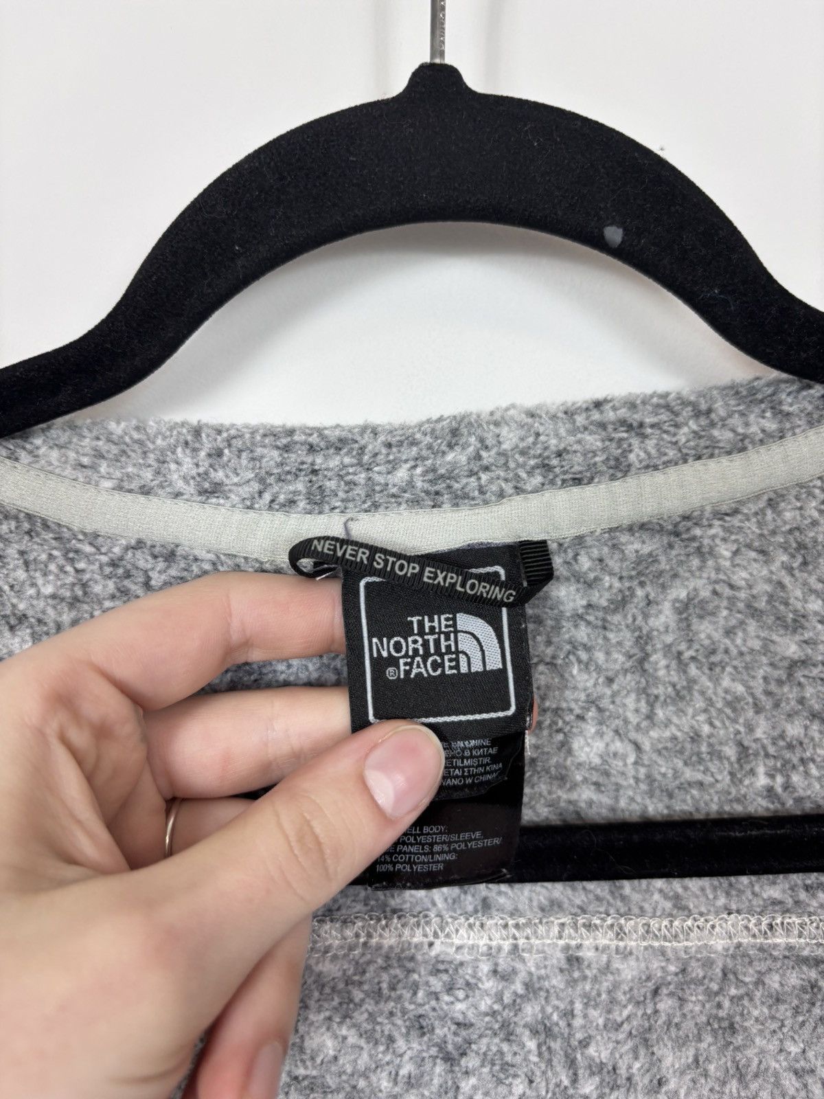 The North Face The North Face Women’s Indi Rib Knit Full Zip Fleece Jacket Size M / US 6-8 / IT 42-44 - 15 Thumbnail