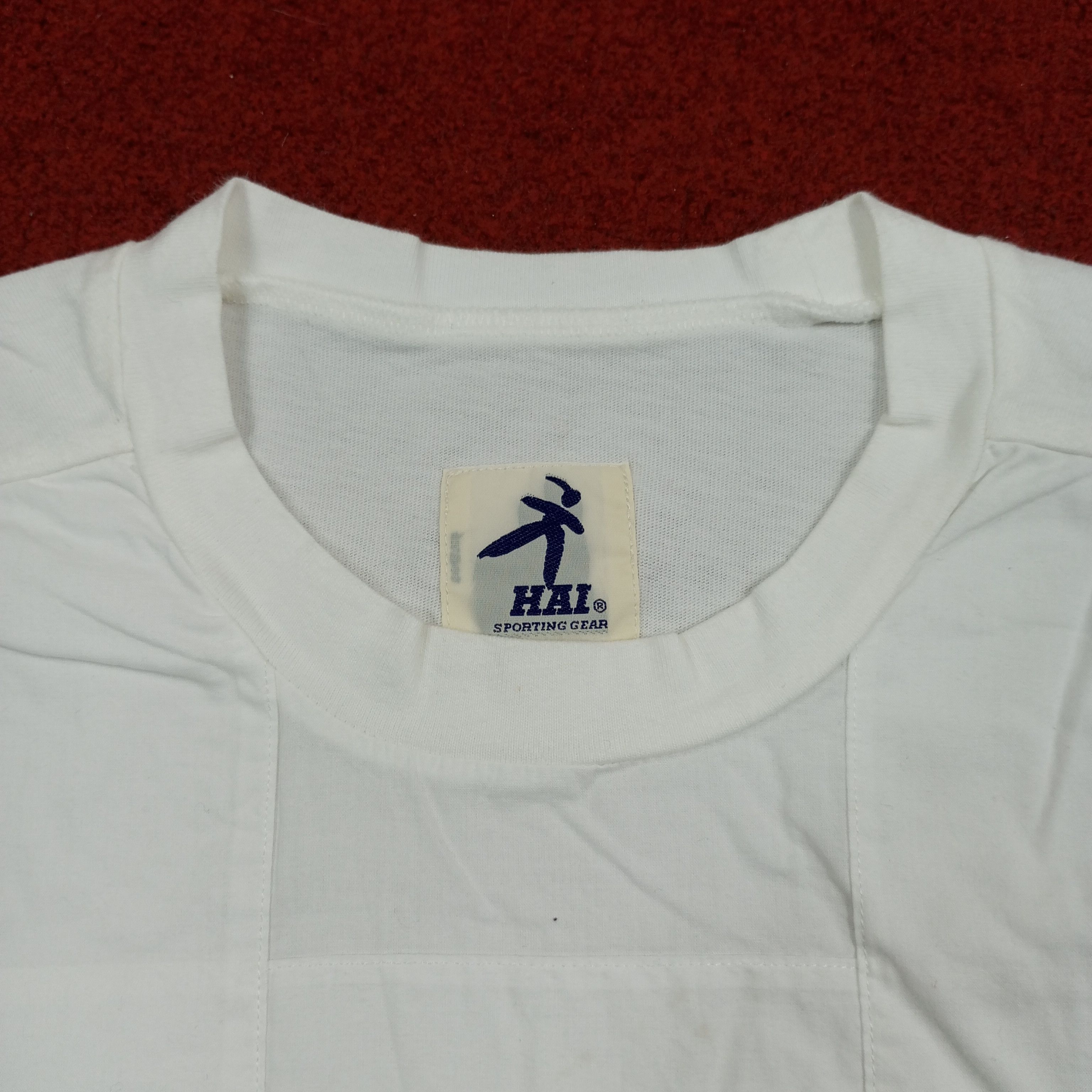 Hai Sporting Gear × Issey Miyake × Vintage Hai Sporting Gear By Issey Miyake Designer Brand Tshirt Size S / US 4 / IT 40 - 4 Thumbnail