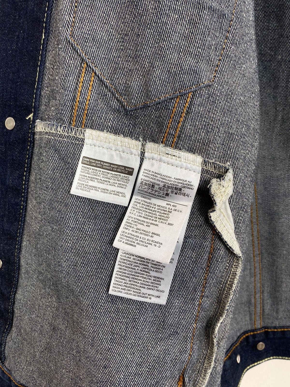 Levi's Levis Long Sleeve Trucker Denim Jacket Men’s Size Small Size US S / EU 44-46 / 1 - 8 Thumbnail