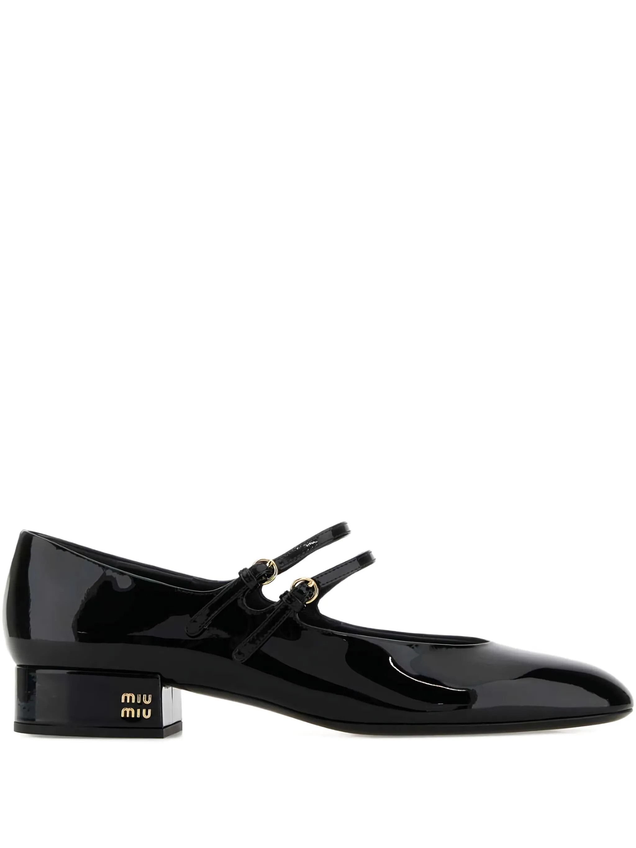 Miu Miu o1B3y1r0426 Mary Janes Pumps in Black Size US 11 / IT 41 - 1 Thumbnail