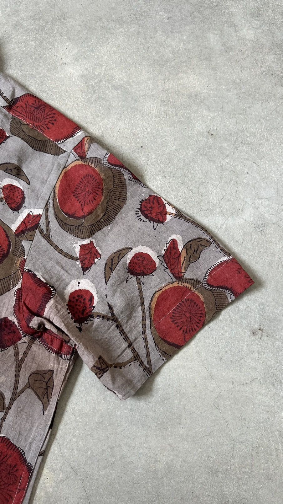 Kardo KARDO FLOWER PRINT OPEN COLLAD SHIRT Size US L / EU 52-54 / 3 - 5 Thumbnail