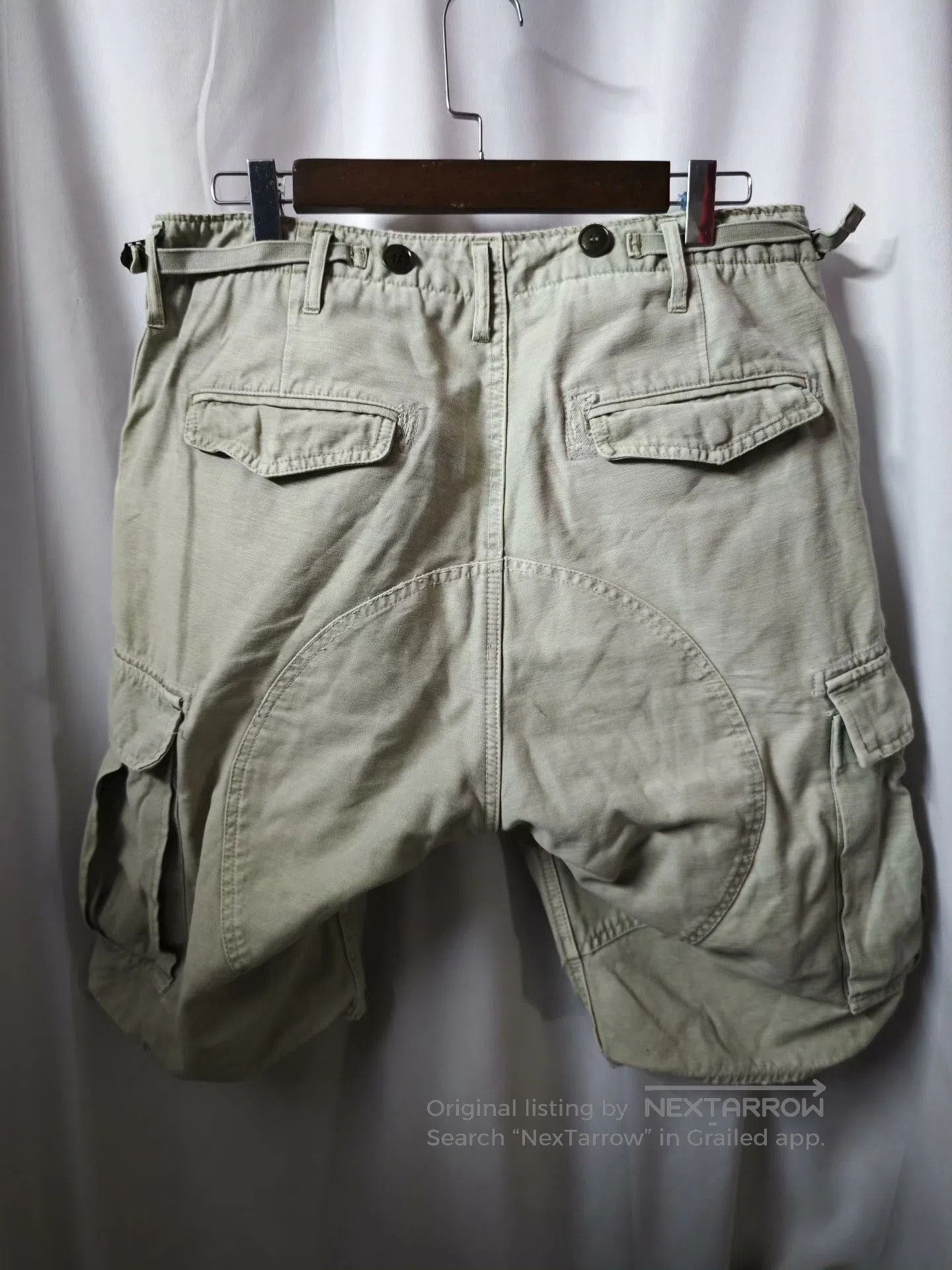 Visvim visvim Green Cargo Shorts Size 2. Size US 26 / EU 42 - 2 Thumbnail