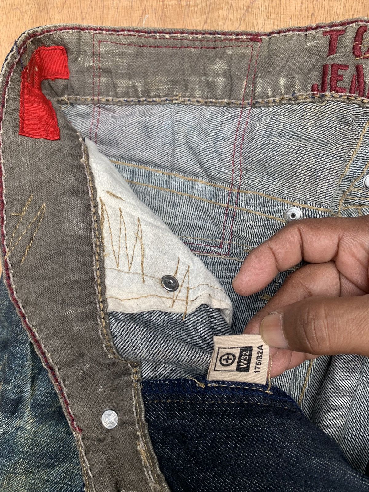 Other Rare..TOUGH JEANSMITH Jeans Pants Size US 32 / EU 48 - 24 Thumbnail