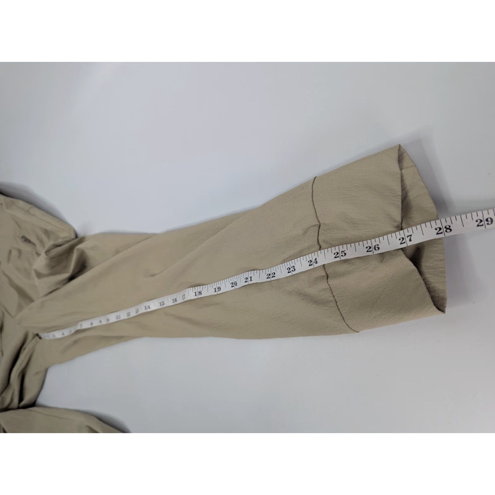 Athleta Athleta Pants Jogger 12 Beige Nylon Pockets Drawstring Trekkie North High Rise Size 34" / US 12 / IT 48 - 5 Thumbnail