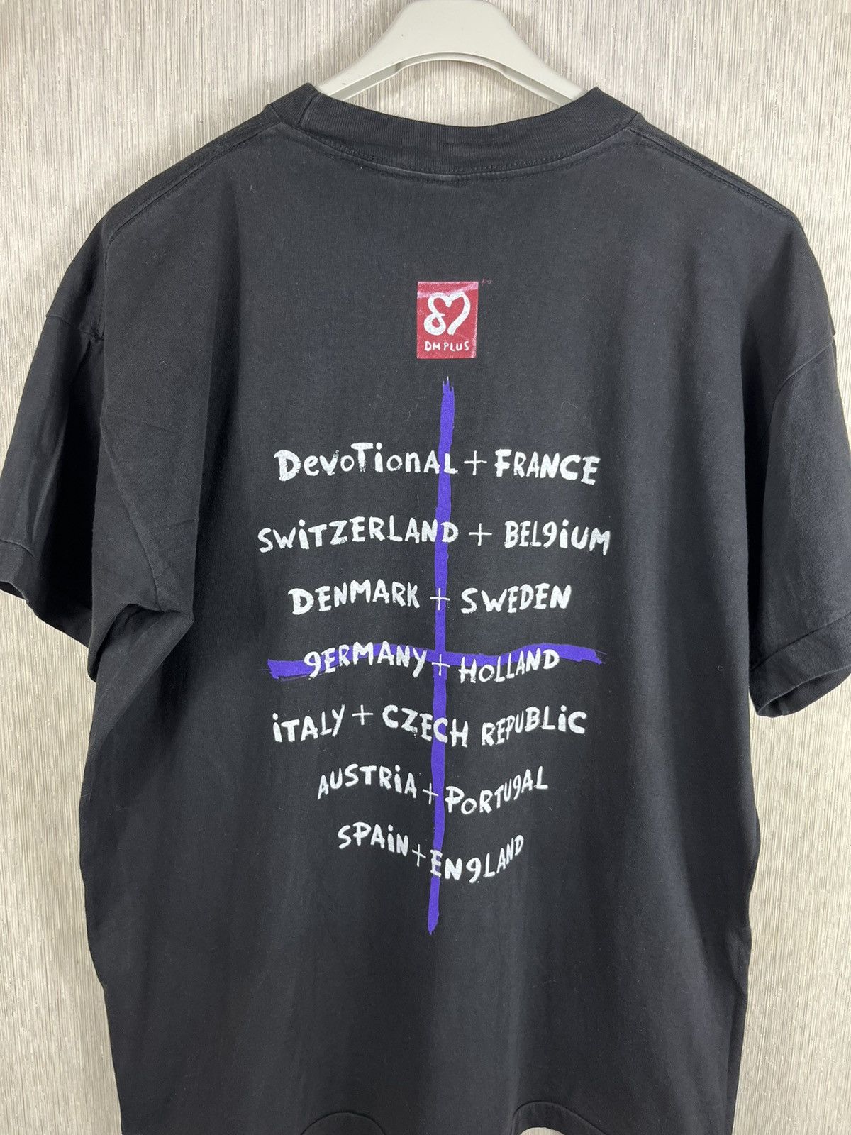 Band Tees Vintage Depeche Mode 1993 tee single stitch t-shirt DP plus Size US L / EU 52-54 / 3 - 21 Thumbnail