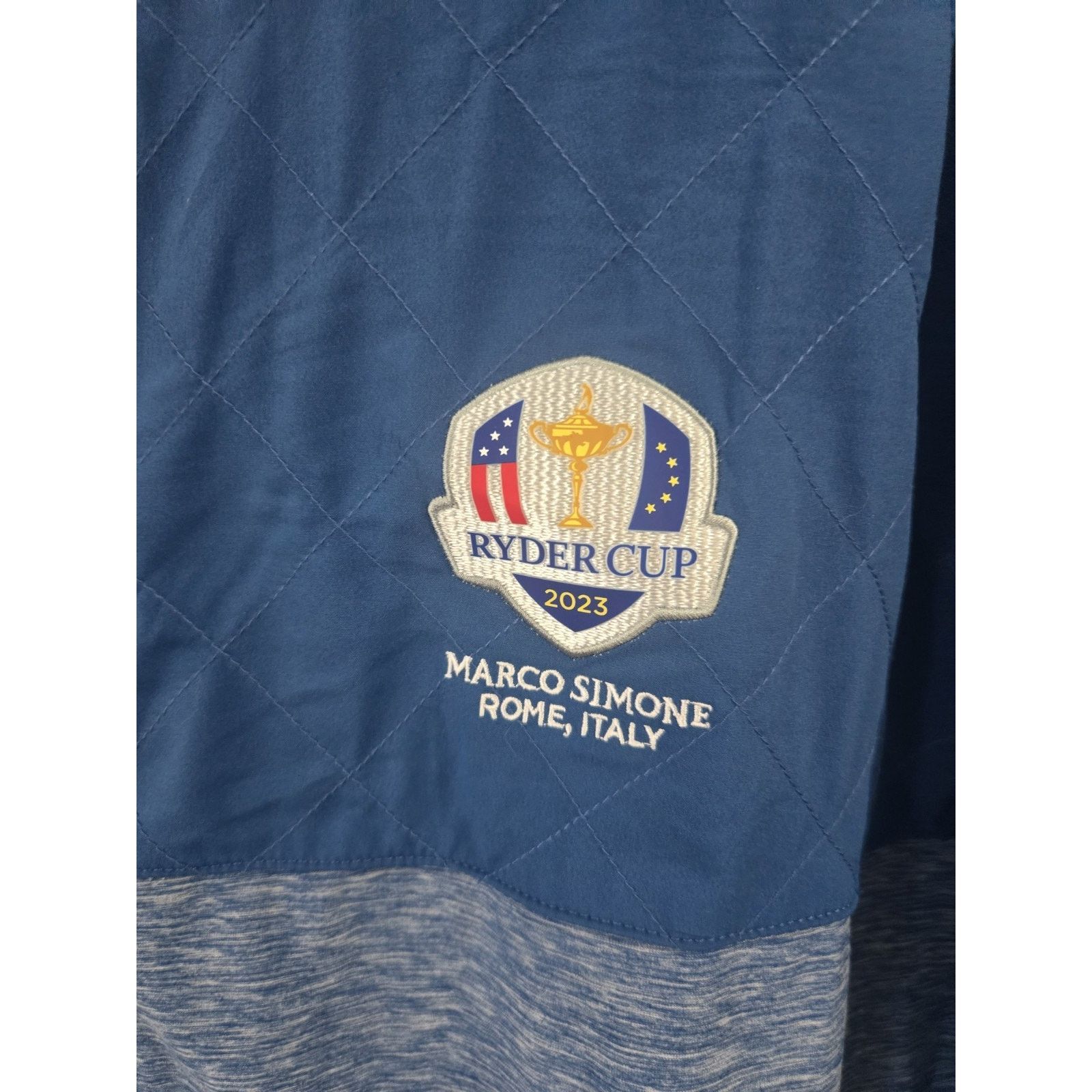 Footjoy FootJoy Ryder Cup Special Edition Jacket, Blue Multi, Sz 2X Size US XXL / EU 58 / 5 - 2 Thumbnail