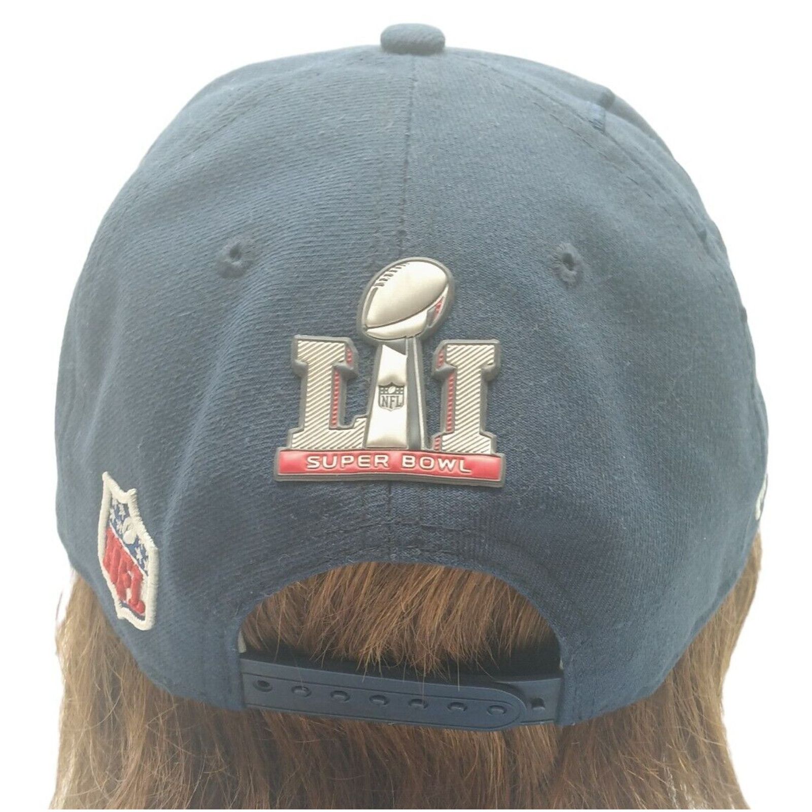 New Era Patriots 59 Fifty Snap Back Super Bowl 51 Patch Cap Hologram Size ONE SIZE - 9 Thumbnail