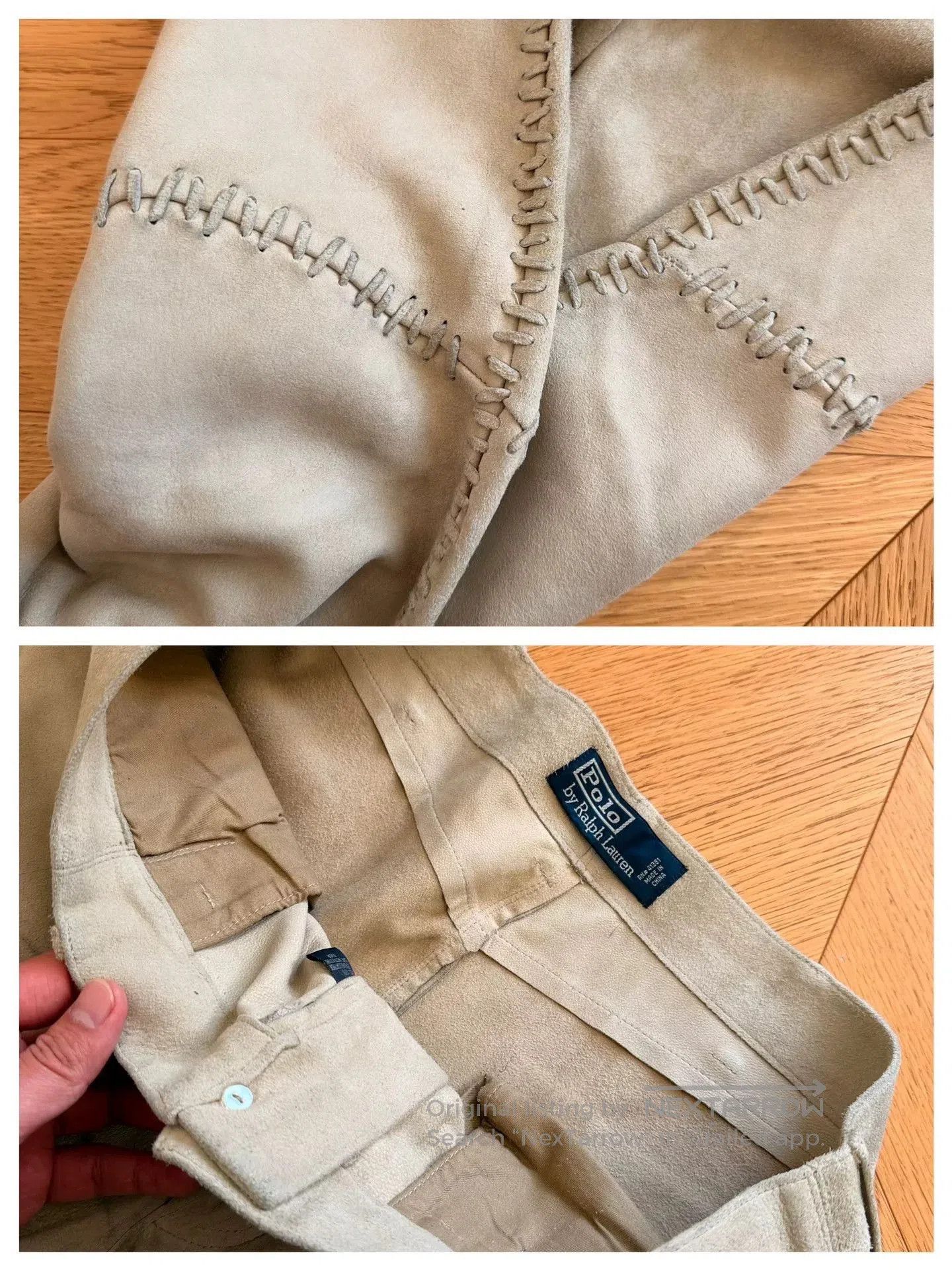 RLX Ralph Lauren Vintage Western Style Suede Pants. Size US 36 / EU 52 - 7 Thumbnail