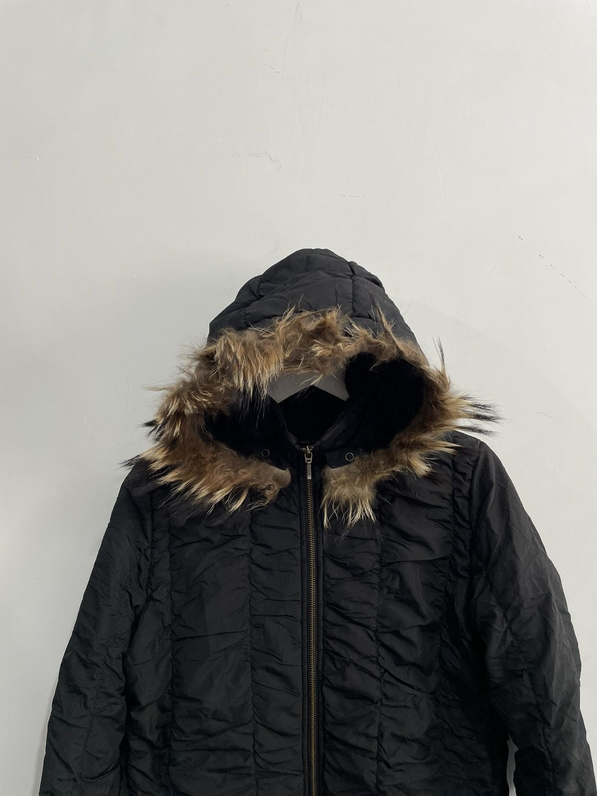 Maison Margiela 2000s twenty one Fur puffer jacket Black Opium Style Size US M / EU 48-50 / 2 - 2 Thumbnail