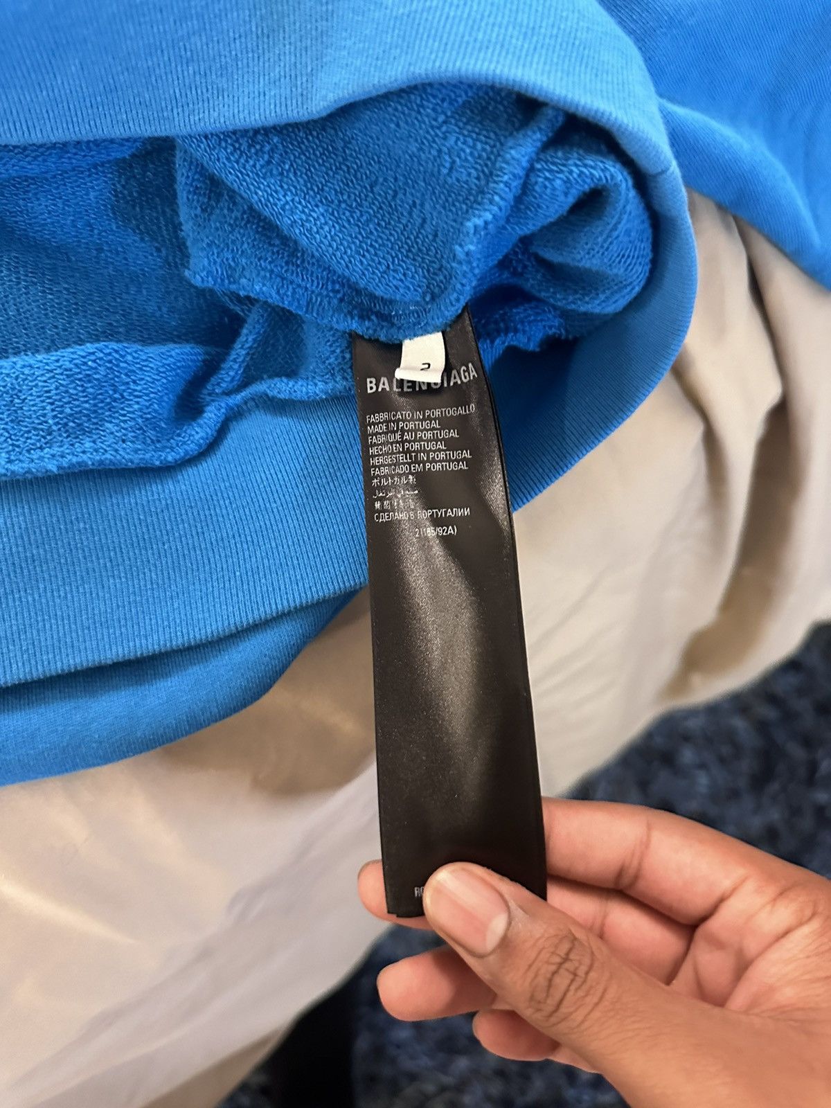 Adidas × Balenciaga Blue balenciaga adidas hoodie Size US M / EU 48-50 / 2 - 5 Thumbnail