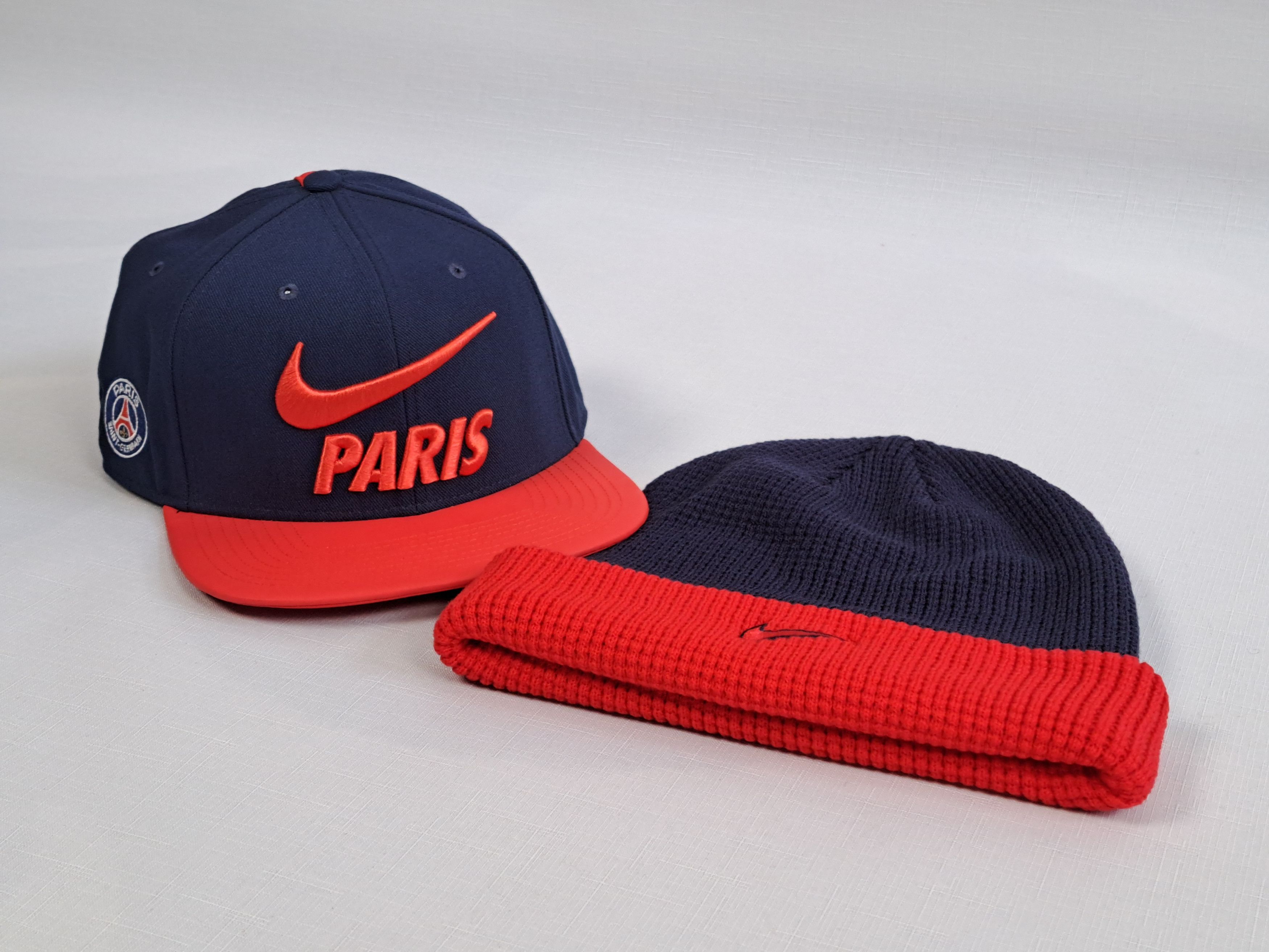Nike NIKE Paris Saint-Germain beanie and pro snapback hat/cap. Size ONE SIZE - 1 Thumbnail