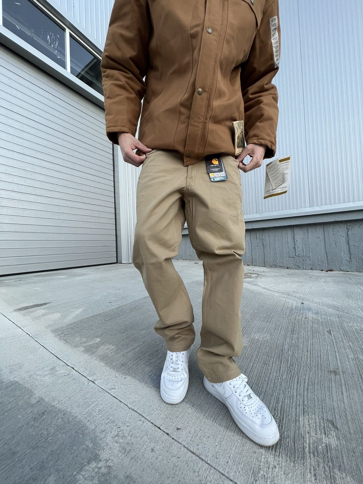 Carhartt × Vintage Vintage Carhartt Pants FR Worker Size US 32 / EU 48 - 14 Thumbnail