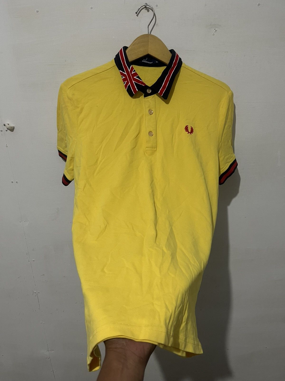 Fred Perry Union Jack collar short sleeve polo shirt fred perry Size US M / EU 48-50 / 2 - 5 Thumbnail