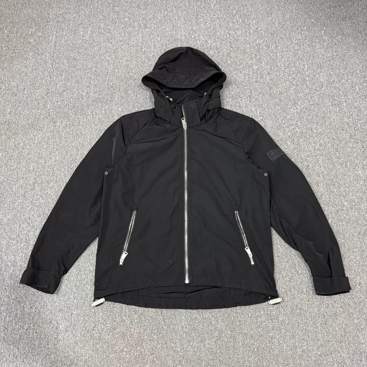 Burberry Burberry Black Nylon Arm Logo Jacket 52 99New Size US L / EU 52-54 / 3 - 1 Thumbnail