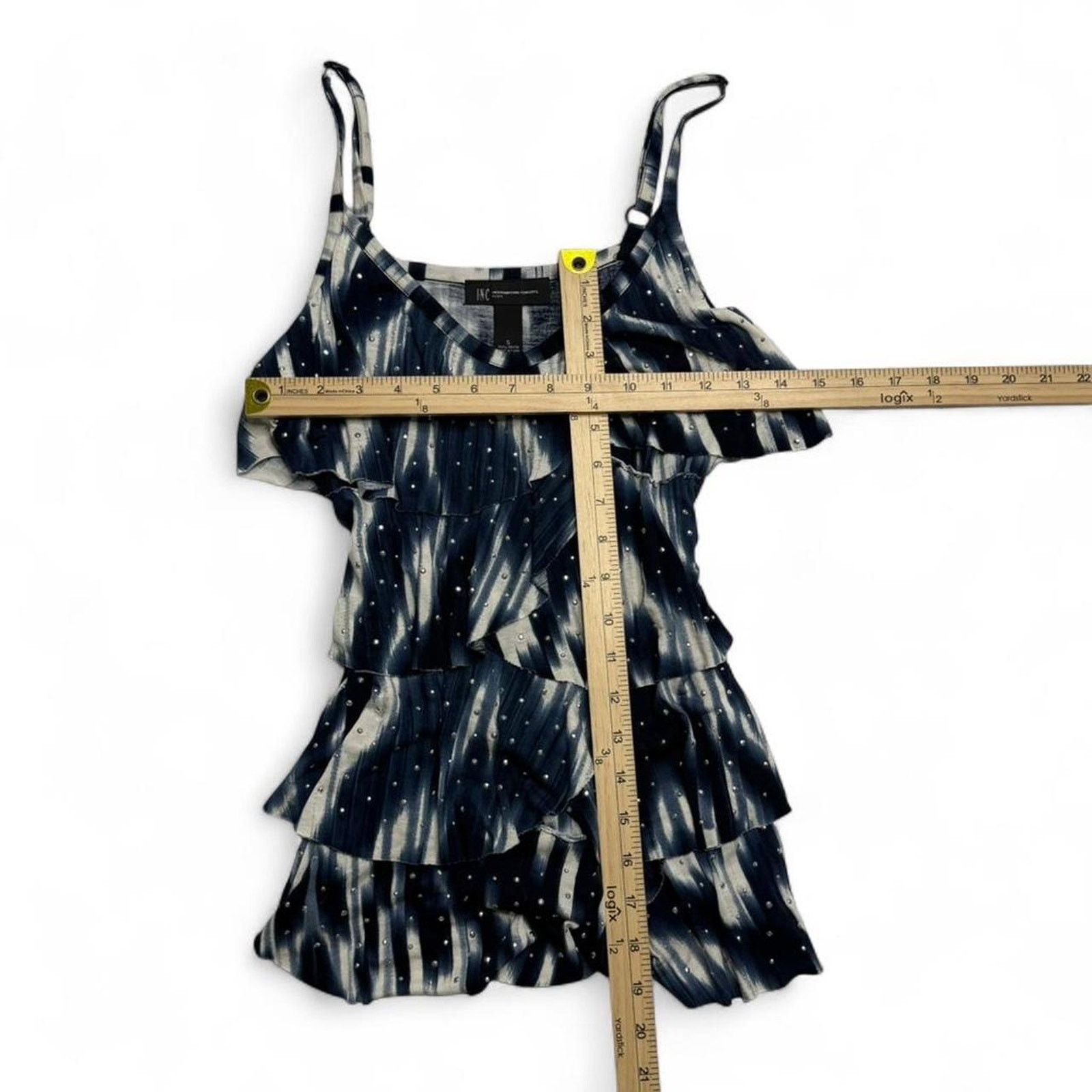 Other INC Early Tiered Fairy So Core Tank Top Tropical Tank Size S Size S / US 4 / IT 40 - 3 Thumbnail