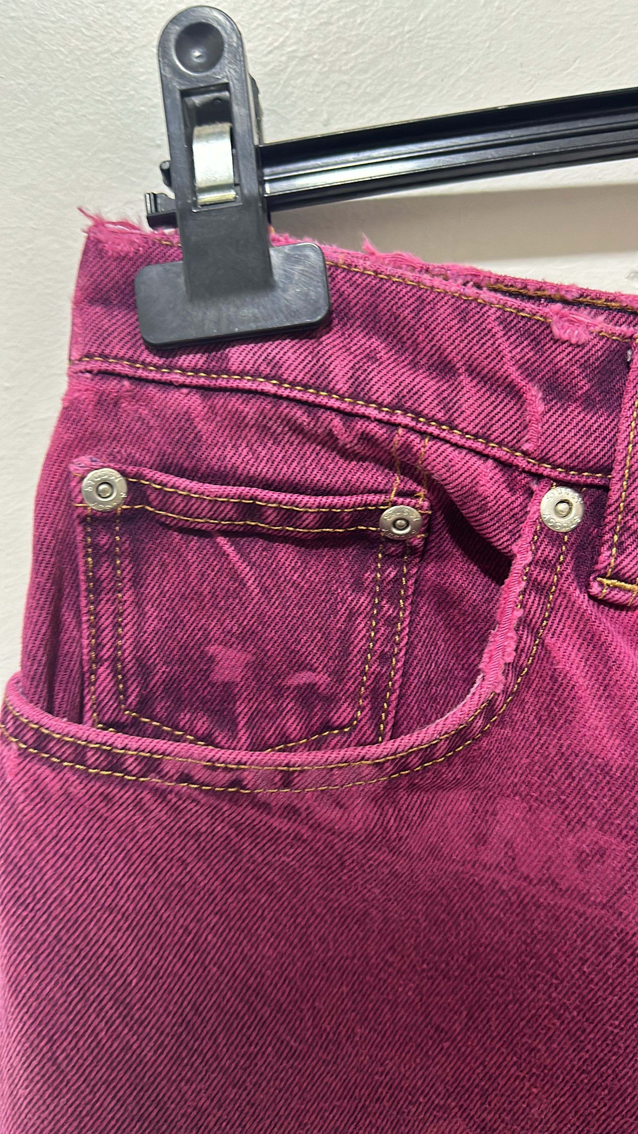 Stussy Stussy Worldwide Big Ol Jean Fuschia Size 32 Size US 32 / EU 48 - 5 Thumbnail