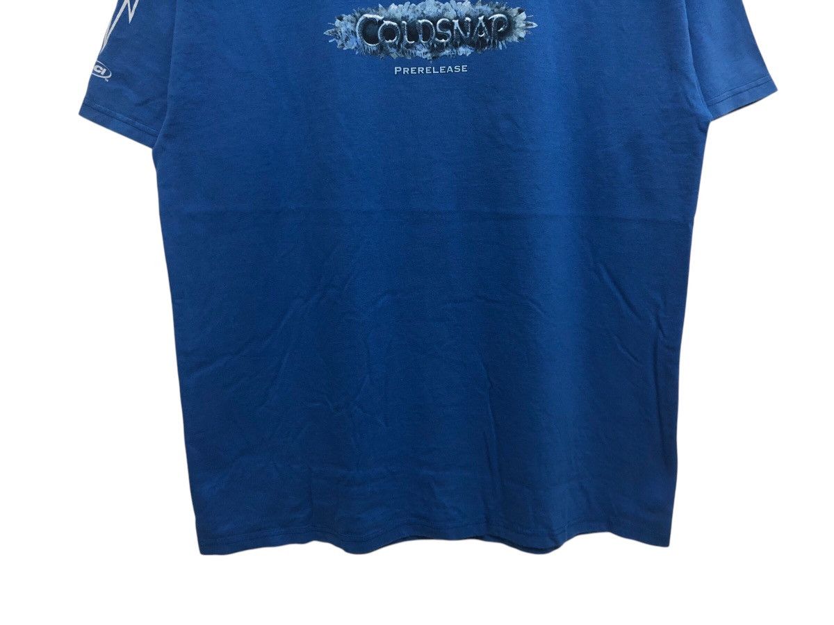 Vintage RARE 🔥 COLDSNAP PRERELEASE MAGIC THE GATHERING PROMO TEE Size US L / EU 52-54 / 3 - 4 Thumbnail