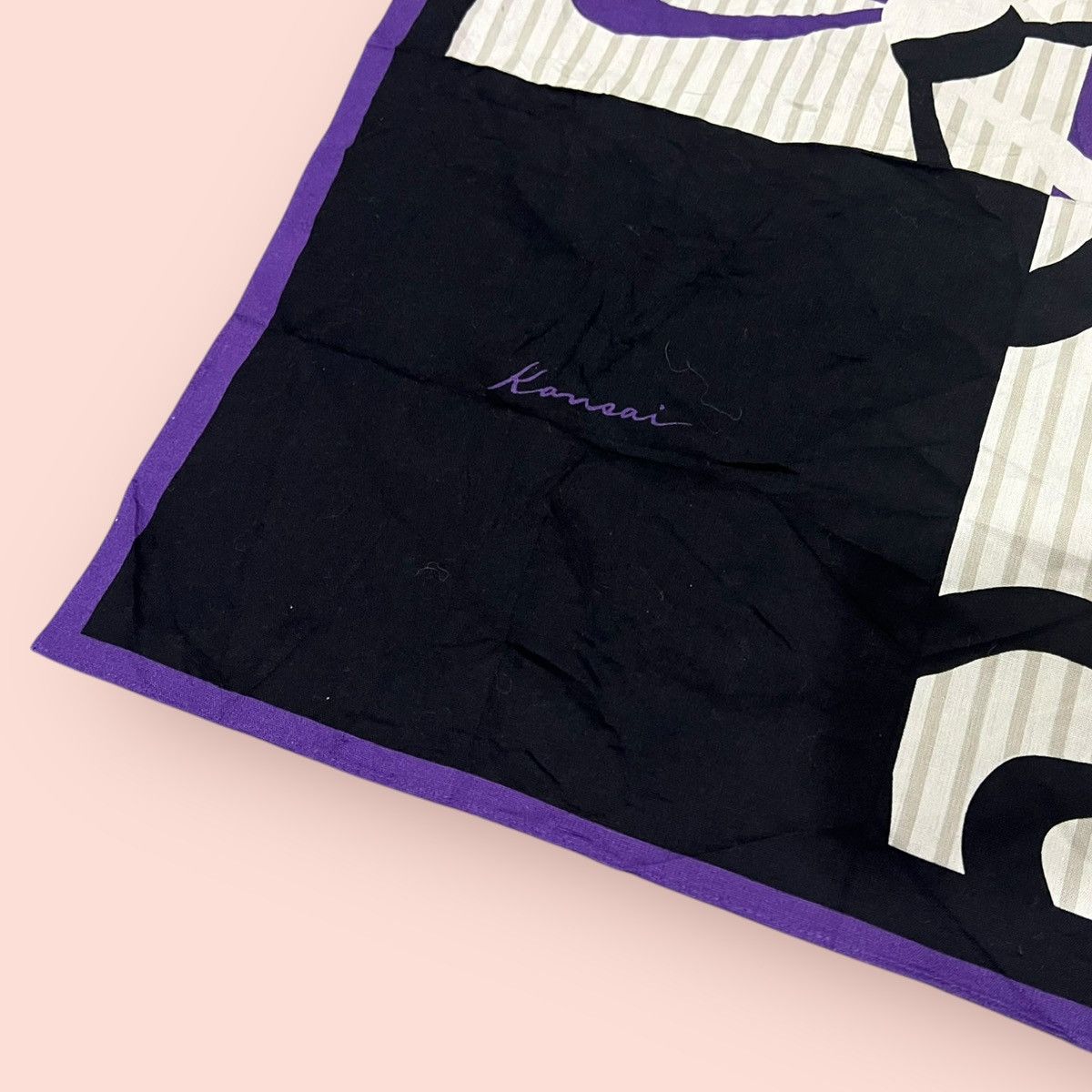 Designer × Japanese Brand × Kansai Yamamoto RARE DESIGN KANSAI HANDKERCHIEF BY KANSAI YAMAMOTO JAPAN Size ONE SIZE - 10 Thumbnail