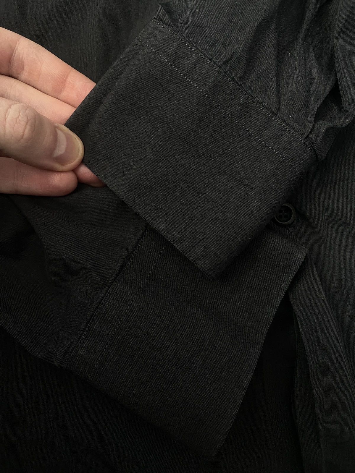 Prada Grey silver elagant shirt button up prada 2017 Size US M / EU 48-50 / 2 - 7 Thumbnail