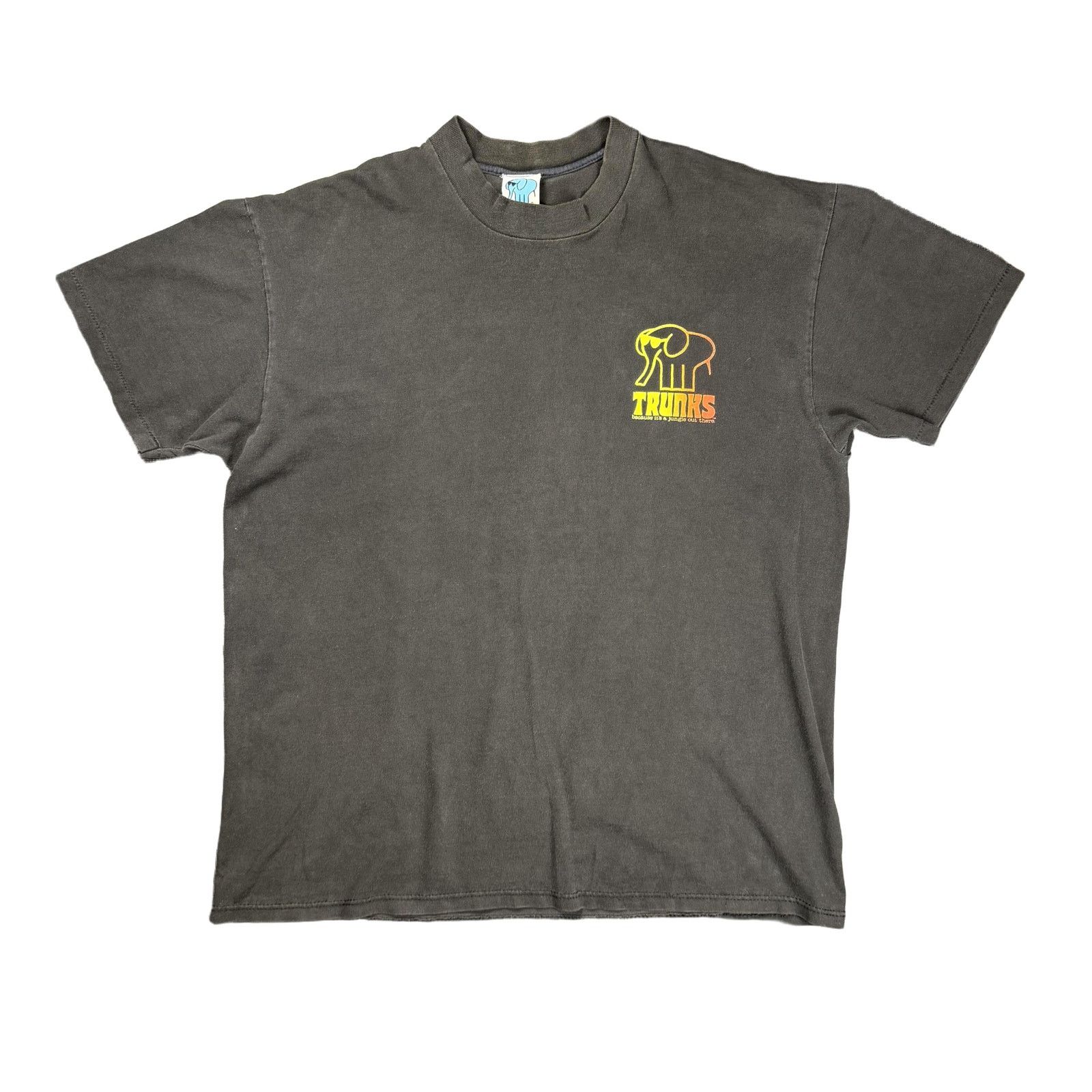 Vintage Vintage 90s Single Stitch Trunks Elephant Graphic Tee Size US XL / EU 56 / 4 - 3 Thumbnail