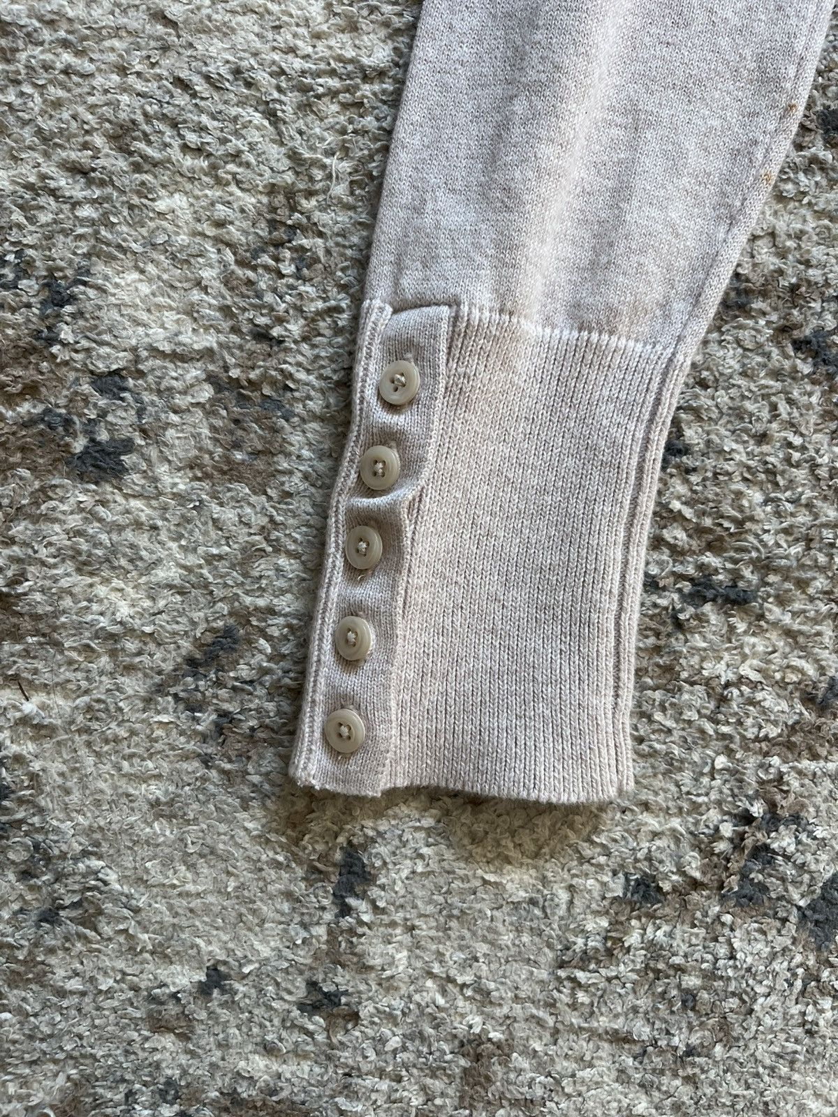 H&M H&M Womens Cardigan Sweater Small Ivory Long Sleeve Size S / US 4 / IT 40 - 5 Thumbnail