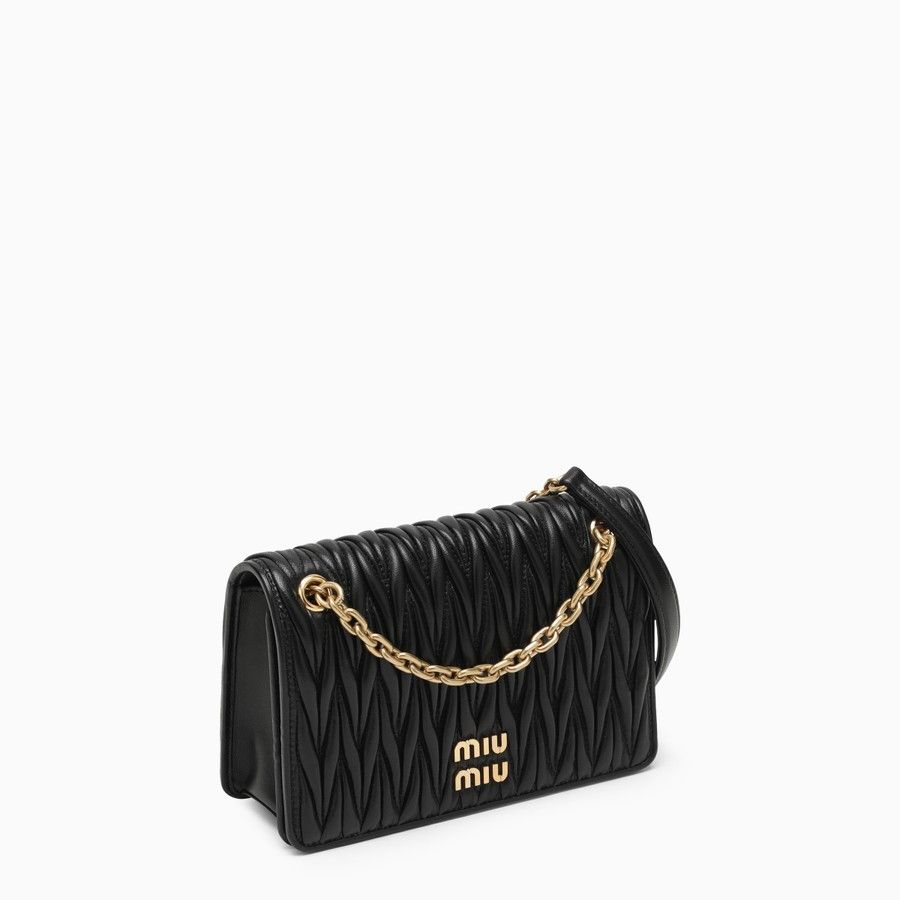 Miu Miu o1d2blof0924 Size: OS / Hand Bag in Black Size ONE SIZE - 2 Thumbnail