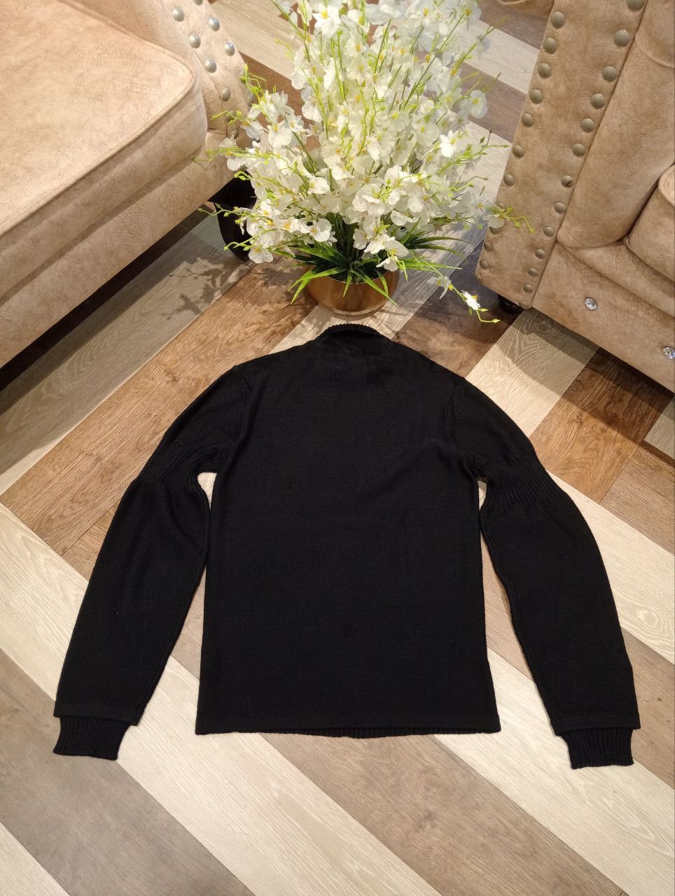 Neil Barrett NEIL BARRETT TURTLE NECK WOOL KNITTED SWEATER Size US L / EU 52-54 / 3 - 12 Thumbnail