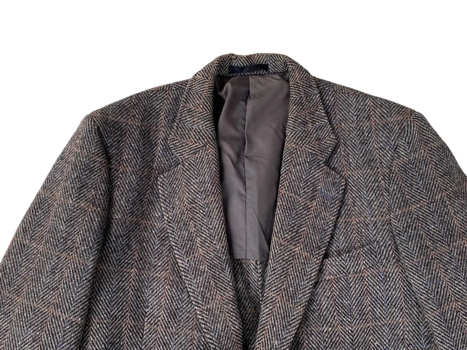 Harris Tweed Vtg Haris Tweed Wool Jacket Size 42S - 4 Thumbnail