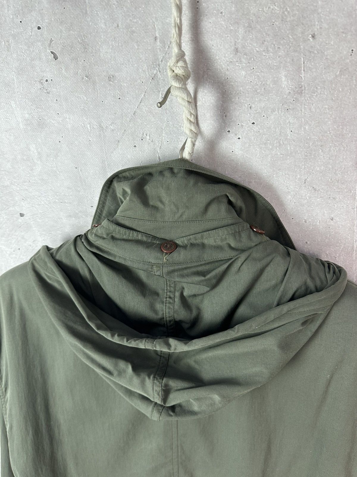 Paul & Shark Paul & Shark Made in Italy Khaki Multipocket Hooded Jacket Size US L / EU 52-54 / 3 - 11 Thumbnail